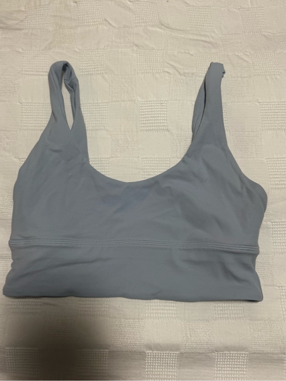 lululemon athletica Align Light Blue Scoop Bralette